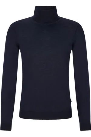 HUGO BOSS Turtlenecks, male, , 3XL, Turtleneck Jumper