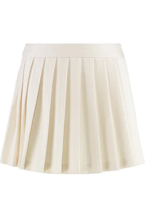 Golden Goose Short Skirts, female, , 2XS, Pleated Knitted Mini Skirt