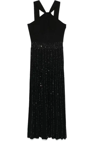 D.EXTERIOR Maxi Dresses, female, , M, Halterneck Sleeveless Dress