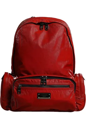 Dolce & Gabbana Leopard Logo Plaque Backpack