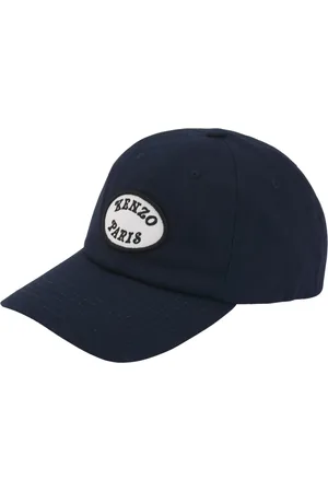 Kenzo Caps, male, , ONE SIZE, Embroidered Logo Navy Hat