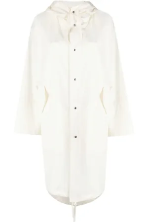 Jil Sander Single-Breasted Coats, female, , XS, Logo Parka