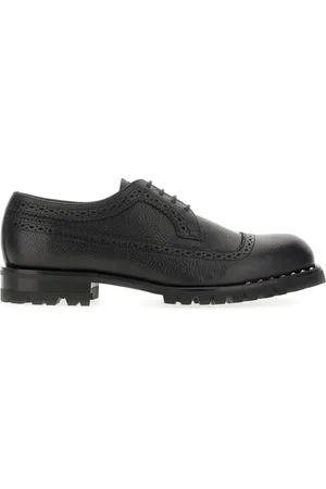 Jimmy Choo Laced Shoes, male, , 7 UK, Leather Lace Up Shoes