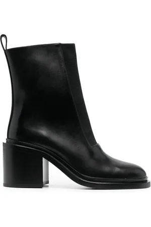 Jil Sander Heeled Boots, female, , 5 1/2 UK, Block-Heeled Ankle Boots