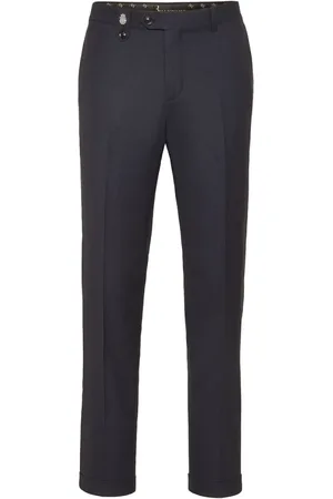 BILLIONAIRE Slim-fit Trousers, male, , L, Stylish Trousers for Men