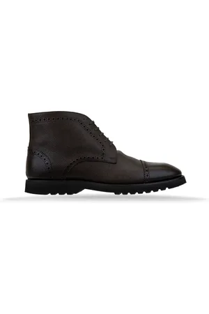 Tom Ford Leather Lace-up High-Top Shoes