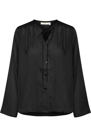 INWEAR Blouses, female, , S, V-Neck Blouse with Buttons