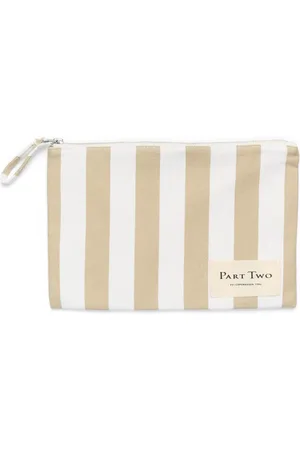 Part Two Clutches, female, , ONE SIZE, Striped Cotton Clutch