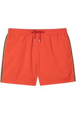 Paul Smith Swim Shorts with `Artist Stripe` Trim
