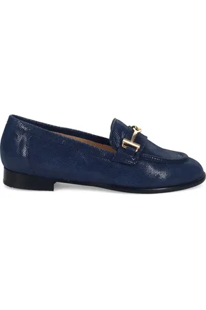 SANGIORGIO Loafers, female, , 7 UK, Tejus Print Leather Moccasin