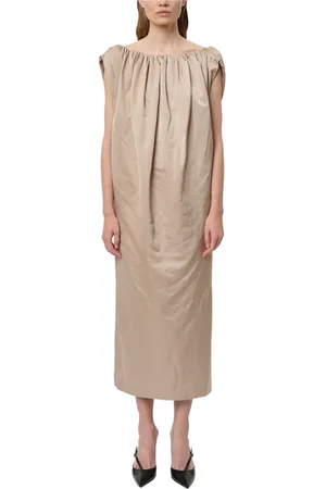 Herskind Midi Dresses, female, , M, Veronika Sand Dress Effortless Elegance