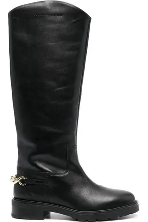 Tommy Hilfiger High Boots, female, , 3 UK, Twist Flat Longboot