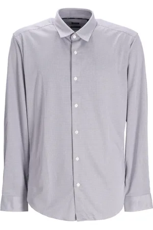 HUGO BOSS Casual Shirts, male, , XL, Micro-Pattern Shirt