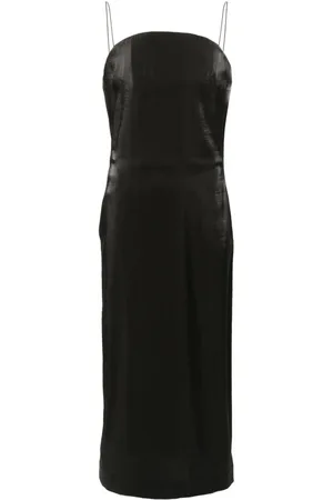 Jacquemus Midi Dresses, female, , S, Satin Finish Midi Dress