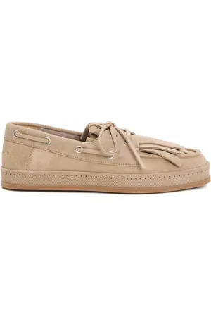 Hogan Sailor Shoes, female, , 7 UK, Fringe Moccasin Rope Style Shoe
