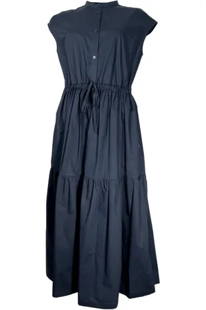 Woolrich Melton Poplin Midi Dress