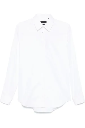 corneliani Formal Shirts, male, , 4XL, Cotton French Cuff Shirt