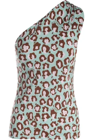 La DoubleJ Sleeveless Tops, female, , M, Disco Skinny Top
