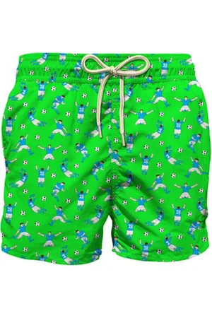 MC2 SAINT BARTH Swimming Trunks, male, , 2 Y, Lightweight Kids Swimwear with Vibrant Print