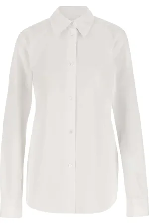 Jil Sander Shirts, female, , S, Cotton Collar Long Sleeve Shirt