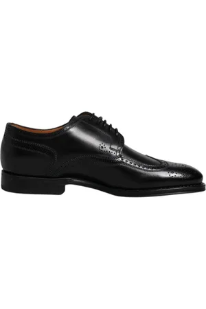 Dolce & Gabbana Business Shoes, male, , 5 1/2 UK, Leather Wingtip Formal Shoes