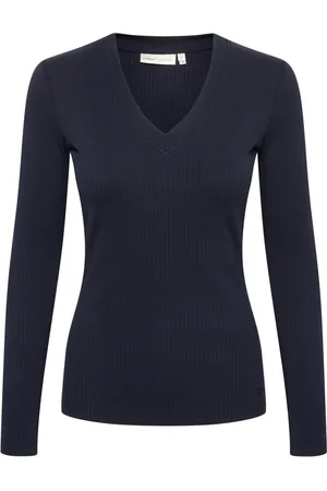 INWEAR Long Sleeve Tops, female, , 2XL, V-Neck Long Sleeve Top