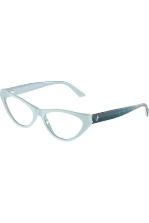 Jimmy Choo Glasses, unisex, , 55 MM, Azul Frame Glasses