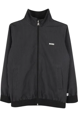 HUGO BOSS Sweatshirts, male, , 4 Y, Striped Zip Up Top