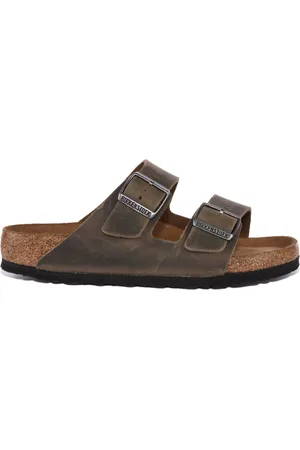 Birkenstock Classic Olive Sandal with Adjustable Straps