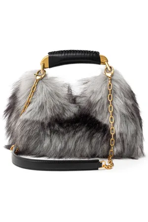 Tom Ford Handbags, female, , ONE SIZE, /Black Fur Hobo Bag