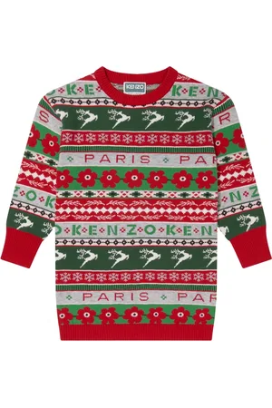 Kenzo Dresses, female, , 5 Y, Seasonal Knitted Dress