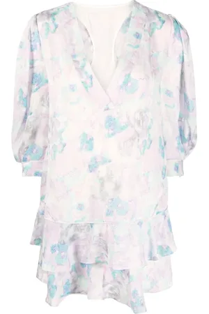 IRO Short Dresses, female, , S, Pink Midi Dress