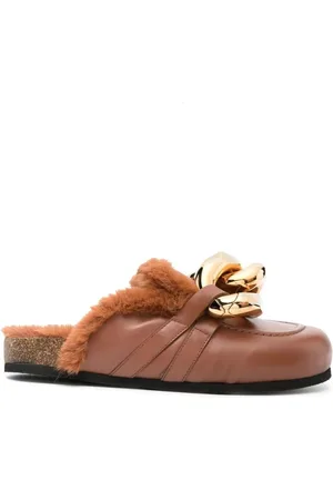 J.W.Anderson Mules, female, , 3 UK, Casual Loafers with Synthetic Fur