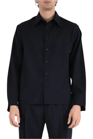 COSTUMEIN Casual Shirts, male, , XL, Two-tone wool shirt