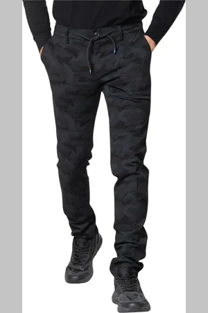 Masons Slim-fit Trousers, male, , 3XL, Camouflage Jogger Chino Trousers