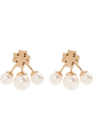 Tory Burch Kira Pearl Front-Back Earring