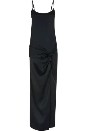 The Attico Party Dresses, female, , S, Satin Maxi Dress
