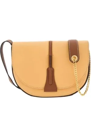 Carolina Herrera Insignia Crossbody Leather Bag