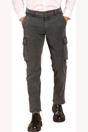 Masons Slim Cargo Trousers Chile Model