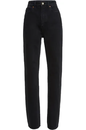 Khaite High-Waisted Straight-Leg Jeans