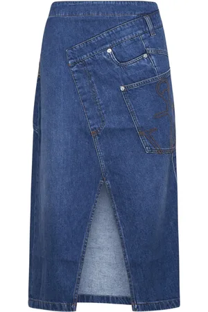 J.W.Anderson Denim Skirts, female, , XS, A-Line Skirt