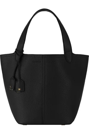 Elisabetta Franchi Tote Bags, female, , ONE SIZE, Gold Logo Detail Accessory