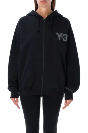 Y-3 Zip-throughs, female, , XL, Logo Zip Hoodie