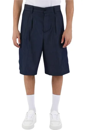 COSTUMEIN Cotton Bermuda shorts with pleats