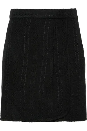 IRO Cotton Blend Knitted Short Skirt