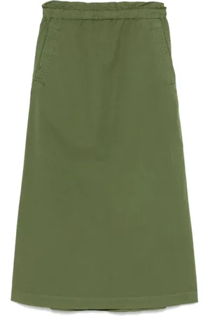 Woolrich A-Line Skirt with Drawstring Waistband