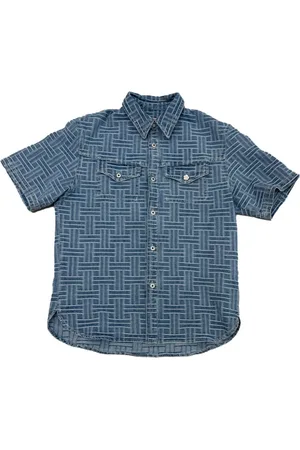 Kenzo Denim Shirt with Pattern