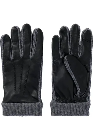 HUGO BOSS Gloves, male, , 9 IN, Leather and Wool Gloves