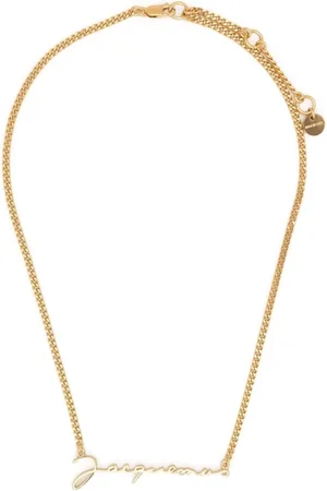 Jacquemus Necklaces, female, , ONE SIZE, Chain Link Pendant Necklace