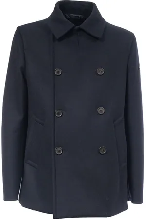 Paul & Shark Re-Wool Peacoat Double-Breasted Long Sleeve